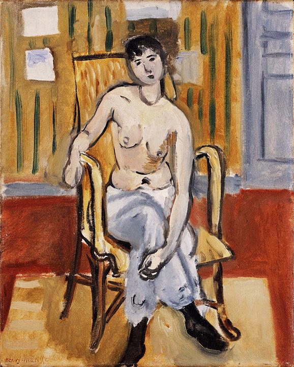 Henri Matisse - Seated Figure, Tan Room 1918
